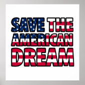 アメリ救カの夢 ポスター (正面)