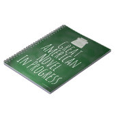 アメリ素晴らしカ小説家エピック作家プライドデザイン ノートブック (左側)