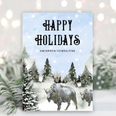 アメリ素朴カウェストハッピーホリデイズビジネス シーズンカード