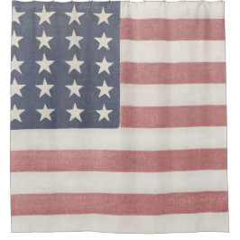 アメリ素朴カ国旗 シャワーカーテン