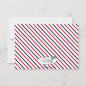 アメリ結婚カナハートの返信カード 出欠カード (裏面)