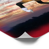 アメリ絵を描カの馬のポスター、価値プリント ポスター (角)