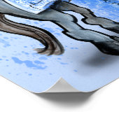 アメリ絵を描カブルー ポスター (角)