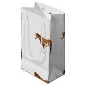 アメリ絵を描カン·ホース·エクエストリアン·ウォーターカラー スモールペーパーバッグ (正面アングル)