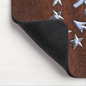 アメリ航海のカのヨット国旗いかりデコール マウスパッド (コーナー)