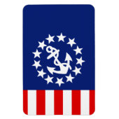 アメリ航海のカのヨット国旗はマリーナにある マグネット (縦)