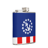 アメリ航海のカのヨット国旗 フラスク (右)