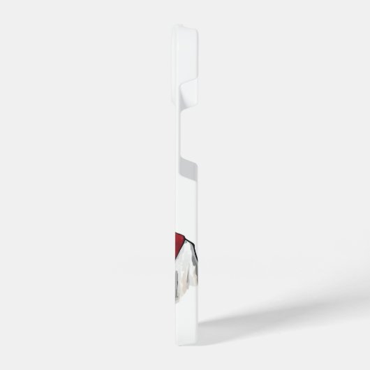 アメリ芸術的カ国旗を持つイエス iPhoneケース (左側面)