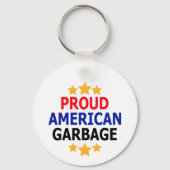アメリ誇りを持ったカのガベージキーチェーン キーホルダー (裏面)