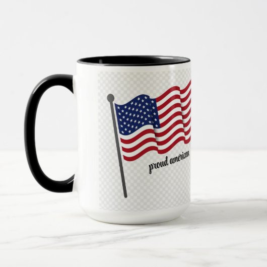 アメリ誇りを持ったカのコフィーMUG マグカップ (左)