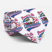 アメリ誇りを持ったカのハゲ ネクタイ (ロール)