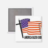 アメリ賛美ア神 マグネット (正面/裏面)