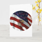 アメリ賛美スグリーティングカード カード (黄色い花)