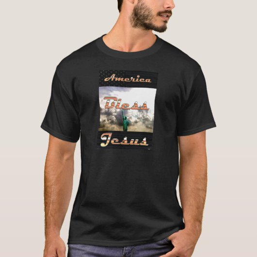 アメリ賛美ス・イエス Tシャツ (正面)