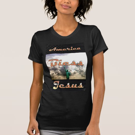 アメリ賛美ス・イエス Tシャツ (正面)