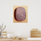 アメンホテップIIIの結婚スカラブの基地 ポスター (キッチン)