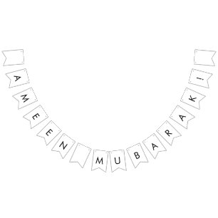 アメンムバラクペナントバンティングバナー バンティングフラッグ