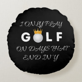 アメーカスタムジングなゴルフピロー新デザイン ラウンドクッション