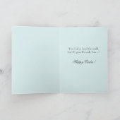 アメージドグレースブルーバードドパーソナライズされたルズ シーズンカード (内部)