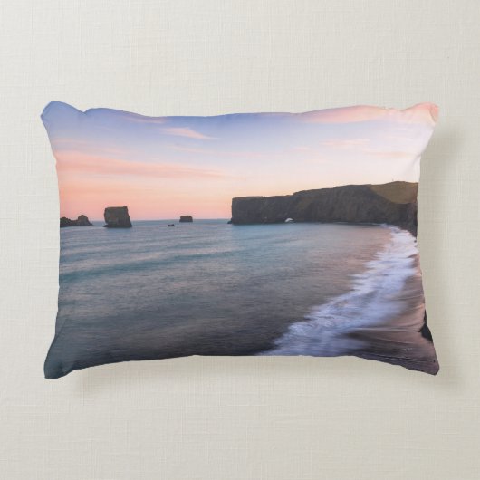 アメージングアイスランドビュー アクセントクッション (正面)