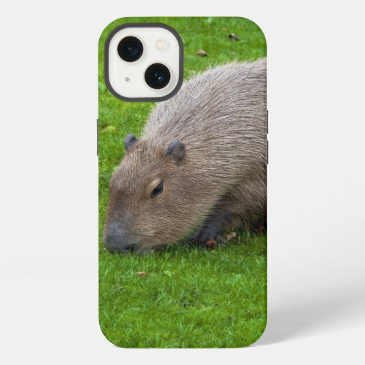 アメージングアニマルカピバラ iPhoneケース (裏面)