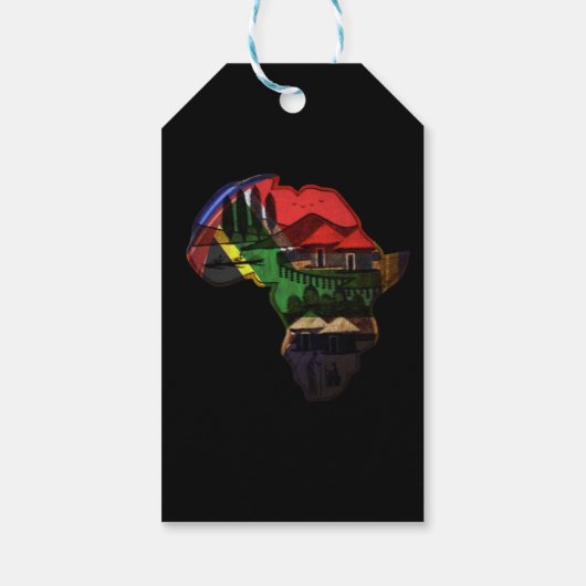 アメージングアフリカ特別デザイン ギフトタグ (裏面)