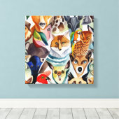 アメージングアミマル キャンバスプリント (インサイチュ (ウッドフロア))