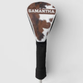 アメージングカウズプリント ゴルフヘッドカバー (正面)