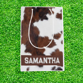 アメージングカウズプリント ミディアムペーパーバッグ