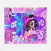 アメージングガールフレンドフリースブランケット フリースブランケット (正面(横))