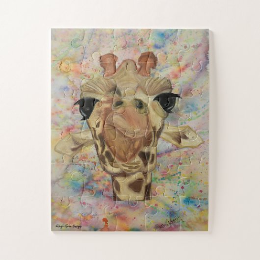 アメージングキッズパズルとオリジナルキリン・アート ジグソーパズル (縦)