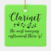 アメージングクラリネット セラミックオーナメント (裏面)