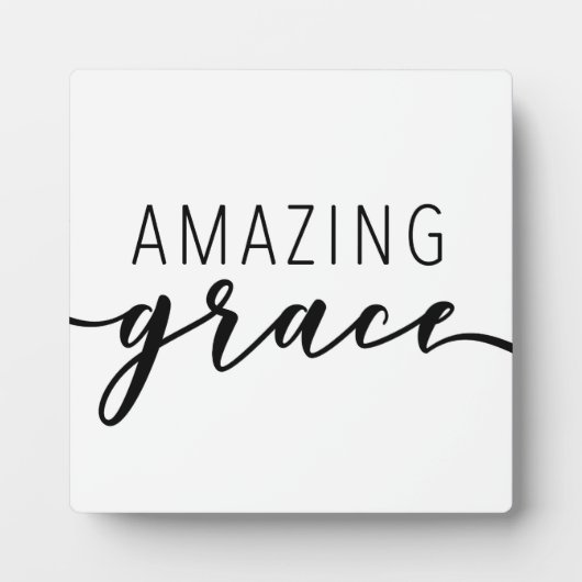 アメージンググレースクリスチャンファームハウスサイン フォトプラーク (正面)