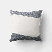 アメージンググレースシルバーグリッター装飾用クッション クッション (裏面)