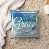 アメージンググレースシースケープ装飾用クッション クッション (ブランケット)