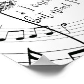 アメージンググレースハイムンダンデリオンクリスチャン ポスター (角)