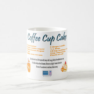 アメージングコーヒーケーキファブおもしろいレシピマグ コーヒーマグカップ