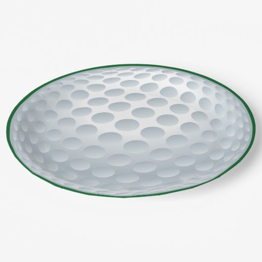 アメージングゴルフパーティー用品 ペーパープレート (アングル)