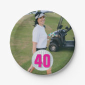 アメージングゴルフレディパーティー ペーパープレート (正面)