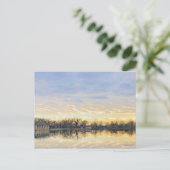 アメージングサンセットオーバーワシントンパークレイクデンバー ポストカード (スタンド正面)