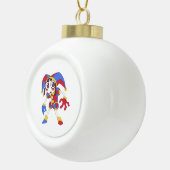 アメージングサーカススノーフレークフレームオーナメント セラミックボールオーナメント (右)