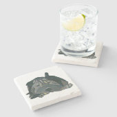 アメージングシャル中国のペイコースター ストーンコースター (横)