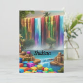 アメージングシュクラン サンキューカード (スタンド正面)