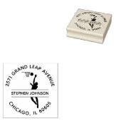 アメージングスラムダンクバスケットボールプレイヤー差出人住所 ラバースタンプ (押印)