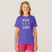 アメージングタイポグラフィ新学期 感動的 Tシャツ (正面フル)