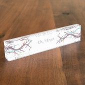 アメージングデザイン銘板 デスクネームプレート (側面)