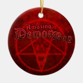 アメージングデーモンボーイペンタグラム セラミックオーナメント (正面)