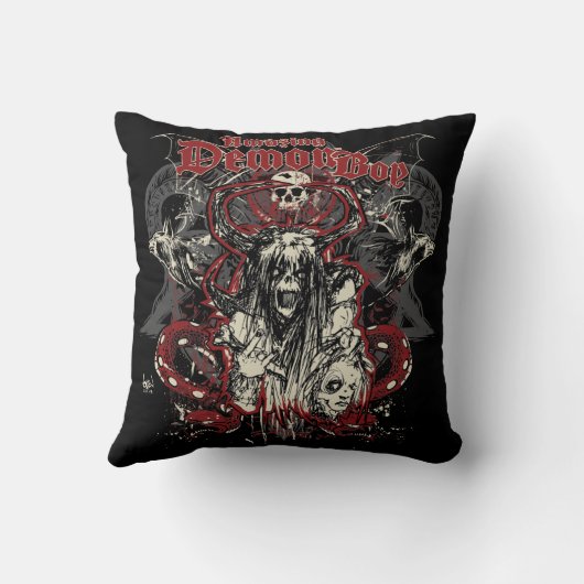 アメージングデーモンボーイライズオブザデーモン装飾用クッション クッション (裏面)
