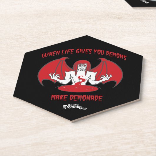 アメージングデーモンボーイ ペーパーコースター (アングル)