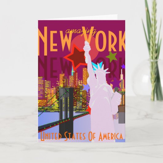 アメージングニューヨーク カード (正面)